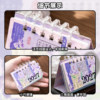 2027 antique flower mini desktop calendar