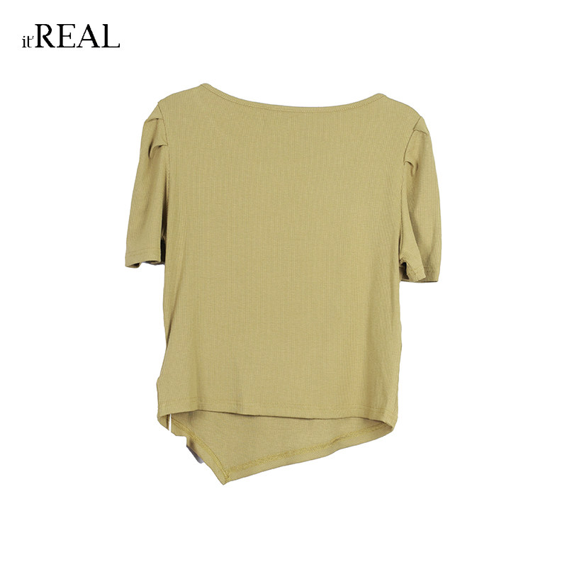 itreal瑞尔女装2023春季文艺t恤 itrealT恤