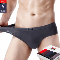 Mens Underwear Triangle Pants Bamboo Fiber Modale Summer Youth Breathable Sports Boys Underpants Head 5 Dress