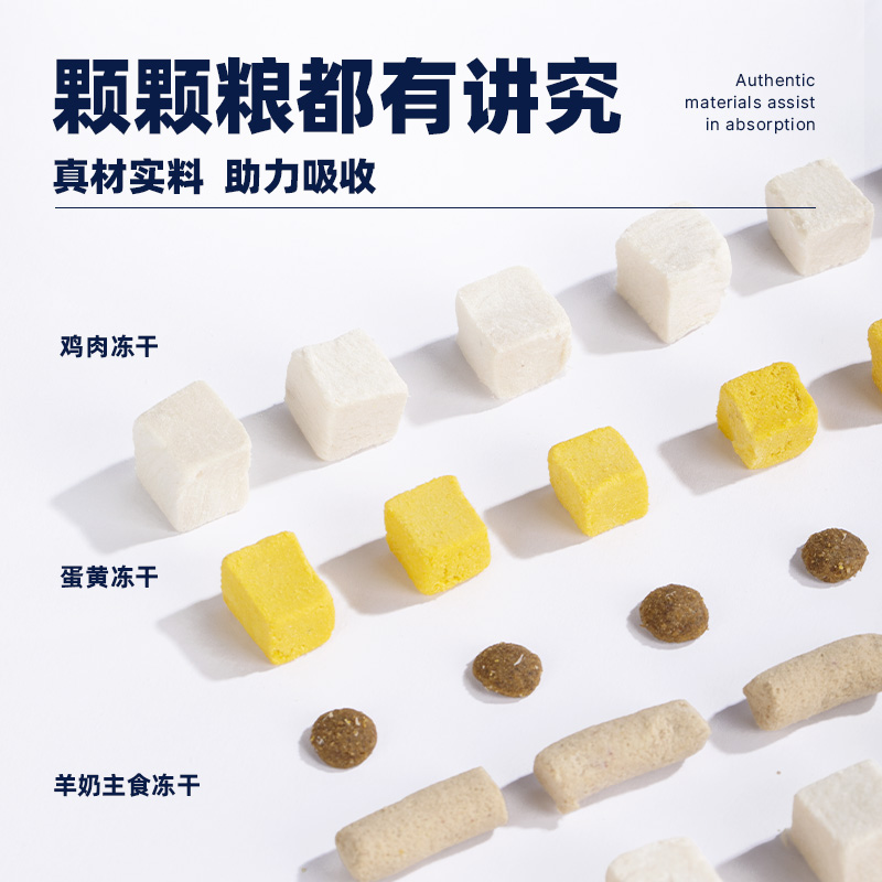希瑞尔冻干狗粮鸡肉鸭肉梨约克夏比熊肠胃专用成幼犬通用犬粮12斤