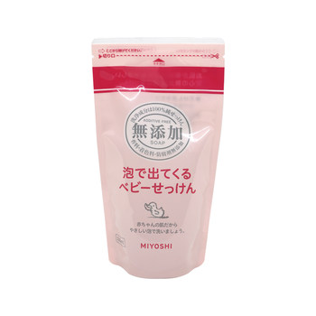 Japan MIYOSHI Sanfang infant and young children facial cleanser shampoo shower gel 250ml ຂວດ / ຖົງ 220ml