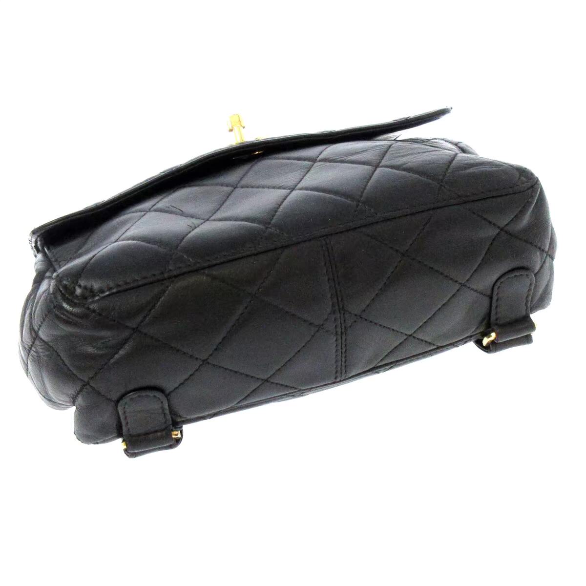 中古chanel香奈儿85新菱格纹双肩包 Brandear海外女士包袋