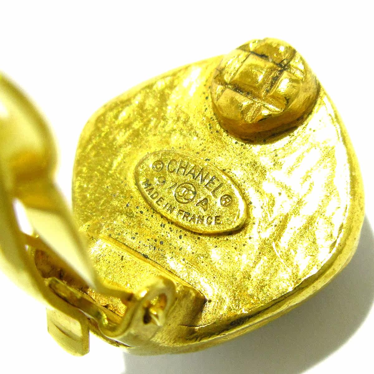 中古chanel香奈儿85新36130896耳环 Brandear海外耳环