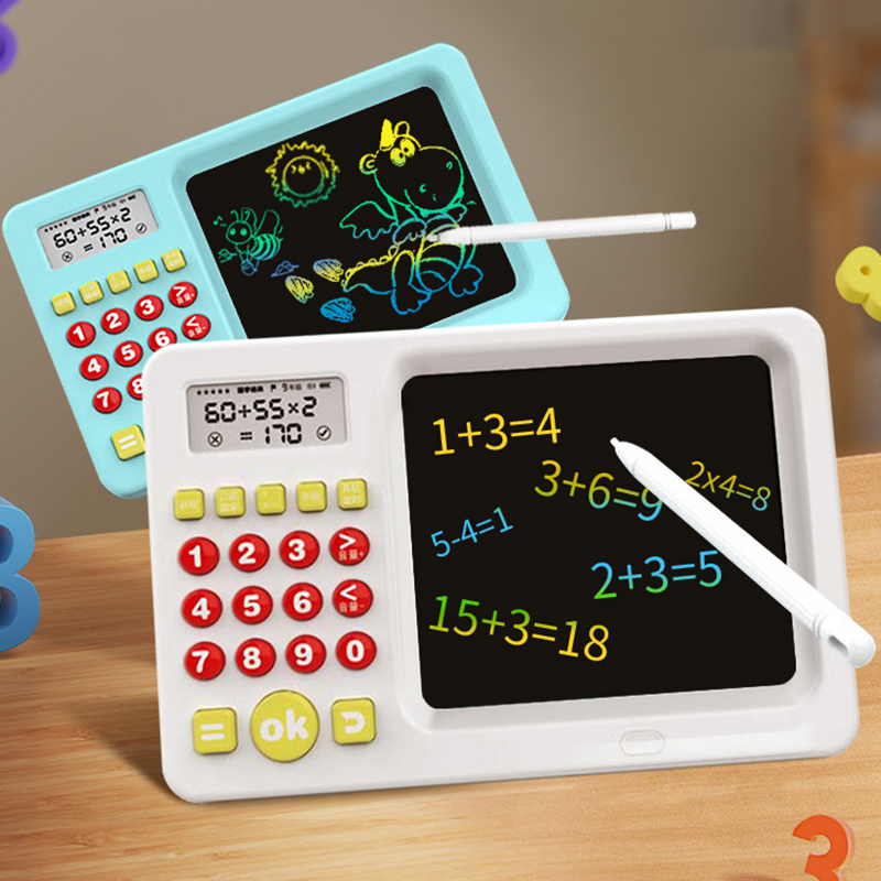 口算训练机儿童一年级到三年级小学生智能学习机练习机器数学教具早教机幼宝宝数字加减乘除心算计迷你游戏 - 图0