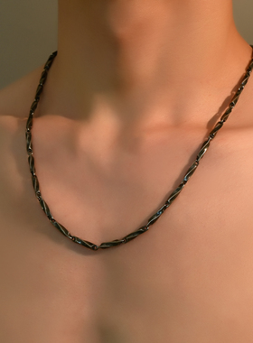 洗澡可戴！不掉色莫比乌斯项链男