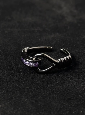 Vintage古着【心脏绳索】戒指