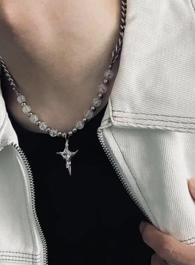 [万花冰镜]高级轻奢钛钢项链