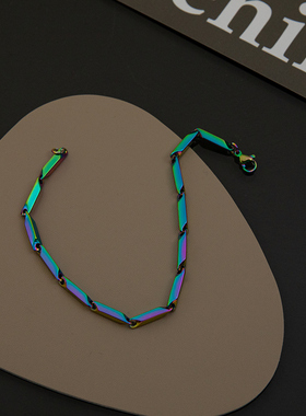 淬火手链女钛钢简约冷淡高级ins