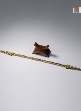 铜师傅 正版授权《凡人动画之噬金虫枪》凡人修仙传客厅铜摆件