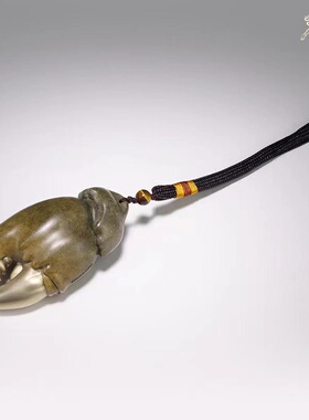 铜师傅摆件手中有钱工艺品铜