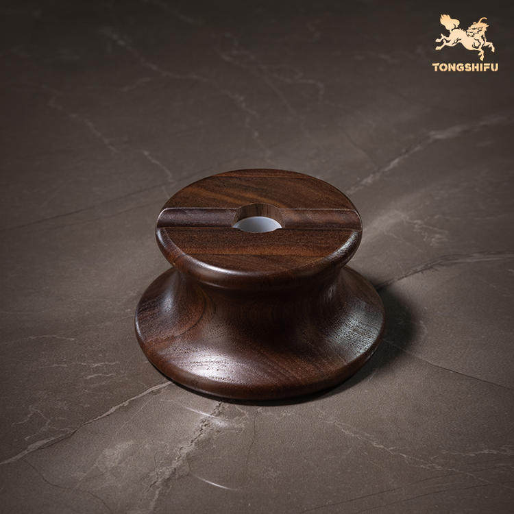 铜师傅 黑胡桃原木《金箍棒底座》工艺品摆件 圆形实木底座,淘宝优惠券,粉丝福利购,淘宝优惠卷