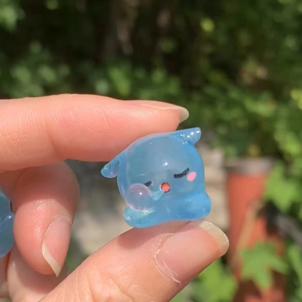 迷你艾比蛋仔派对神奇艾比挂件水捏捏夜光版动漫挂件饰品可送礼物