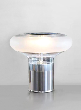 床头台灯新款玻璃设计师