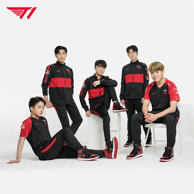 t1队服2022年新款韩国英雄联盟t恤 T1海外T恤