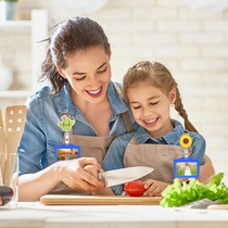 4pcs Cute Retractable Badge Reel Clip Badge Holder Students