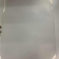 30 Pieces Transparent Plastic Folder: FileBagFile