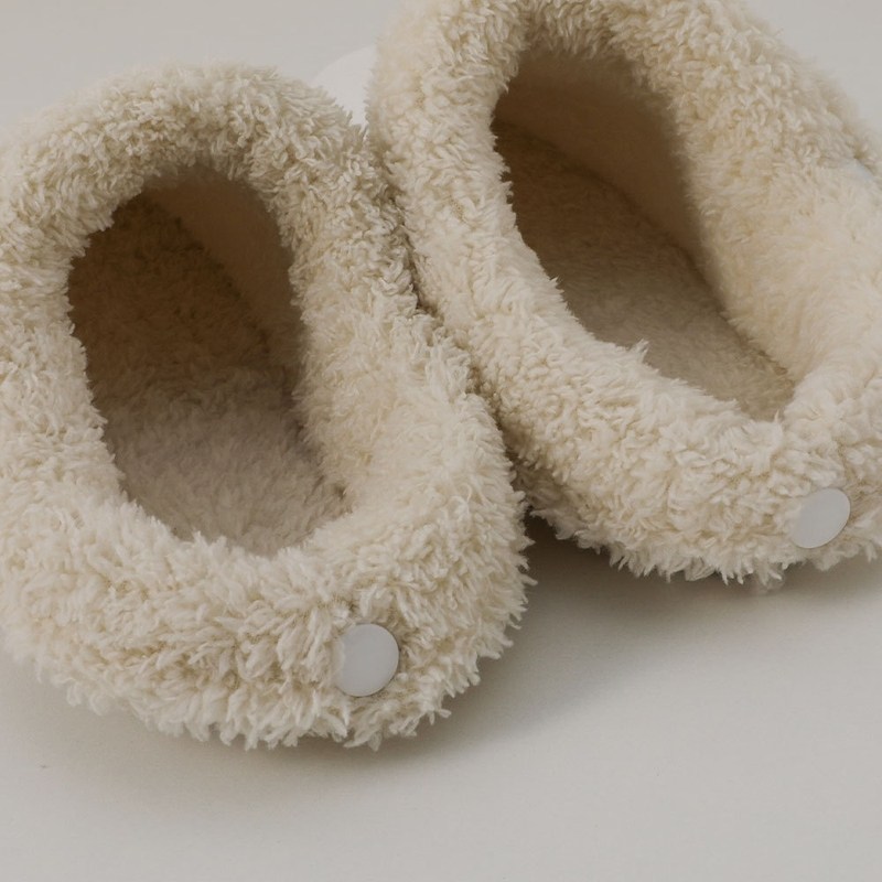 洞洞鞋毛绒内胆男女毛绒棉拖拖鞋保暖鞋鞋套儿童内里花园拖保温鞋,淘宝优惠券,粉丝福利购,淘宝优惠卷