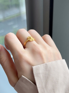 岁月系列巴洛克旋叶戒指