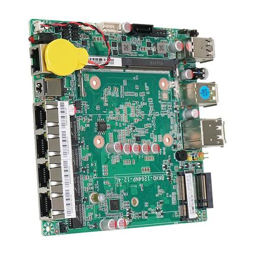 倍控12代主板N100多网口2.5G低功耗NUC迷你主机主板nano itx - 图0
