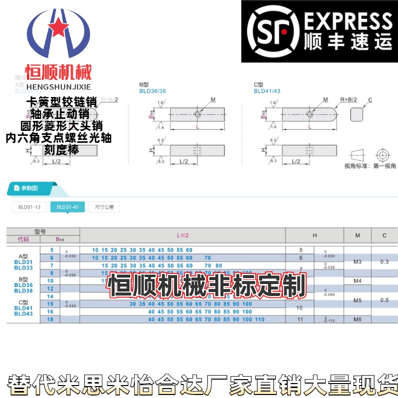 BLD41-B12 B14-20 25 30 35 40 45 50 55 60 65 70 75 80 85 100 - 图3