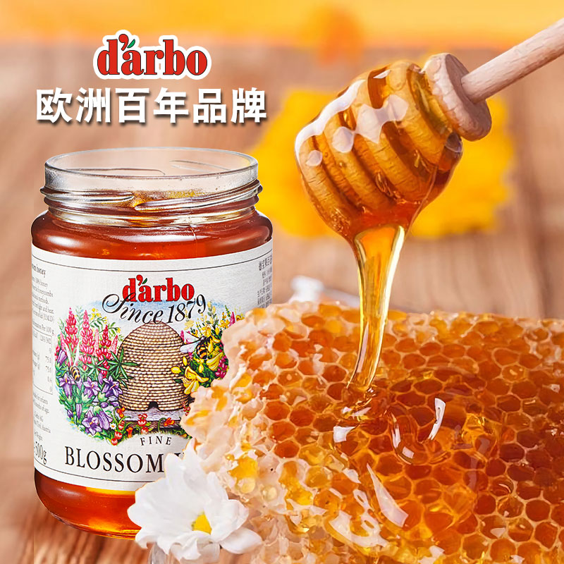 原装进口Darbo德宝果真蜂蜜500g纯正天然露烘焙冲饮商用无添加剂 - 图2