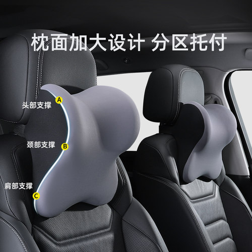 汽车头枕女司机护颈枕主驾驶车用枕头车载座椅车内颈椎靠枕腰靠垫 - 图0