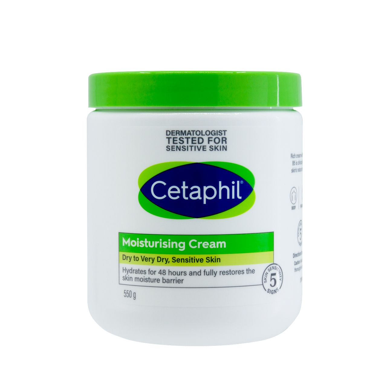 Cetaphil丝塔芙大白罐保湿润肤面霜乳液身体乳补水大容量550g