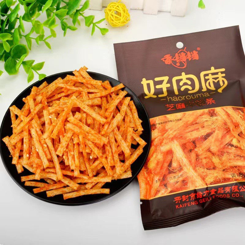 香铛铛好肉麻手撕牛肉辣条8090后怀旧麻辣味素食 儿时零食小吃,淘宝优惠券,粉丝福利购,淘宝优惠卷