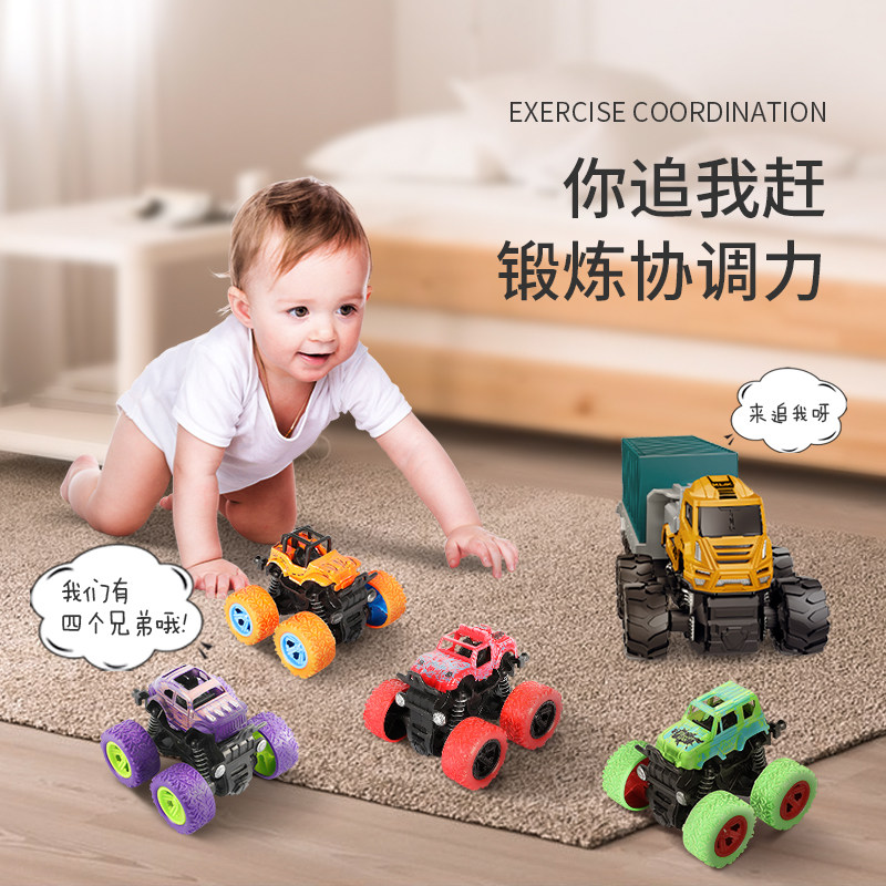 儿童男孩汽车玩具工程车合金玩具车 狄高惯性/回力/滑行玩具