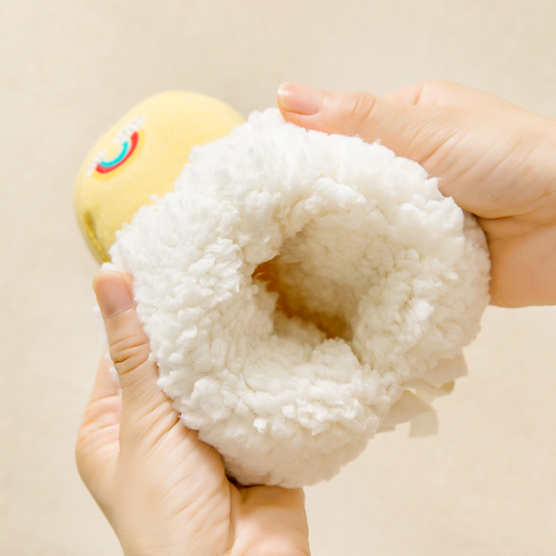 婴儿秋冬长筒棉鞋羊羔绒系带0-1岁宝宝不掉鞋保暖加绒鞋学步前加,淘宝优惠券,粉丝福利购,淘宝优惠卷