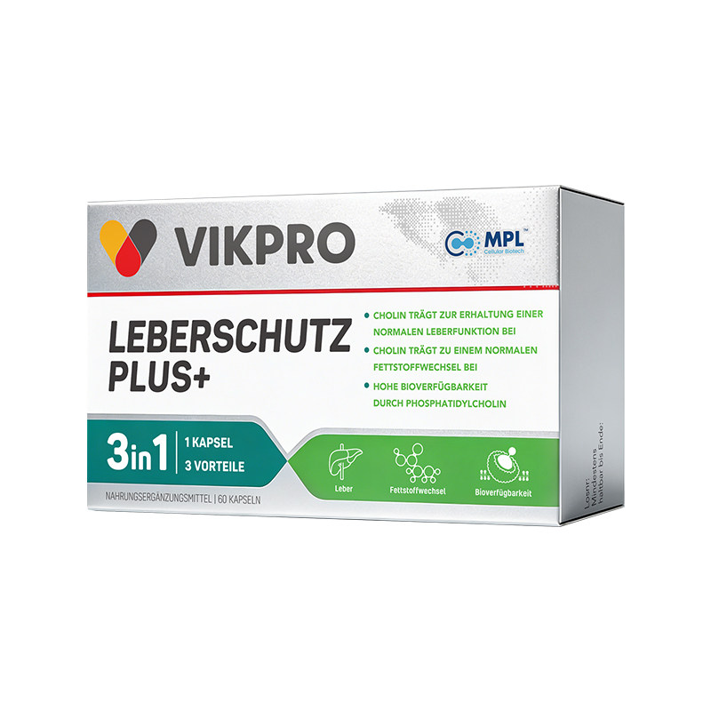 德国VIKpro进口护肝片奶蓟草加班熬夜保健60粒