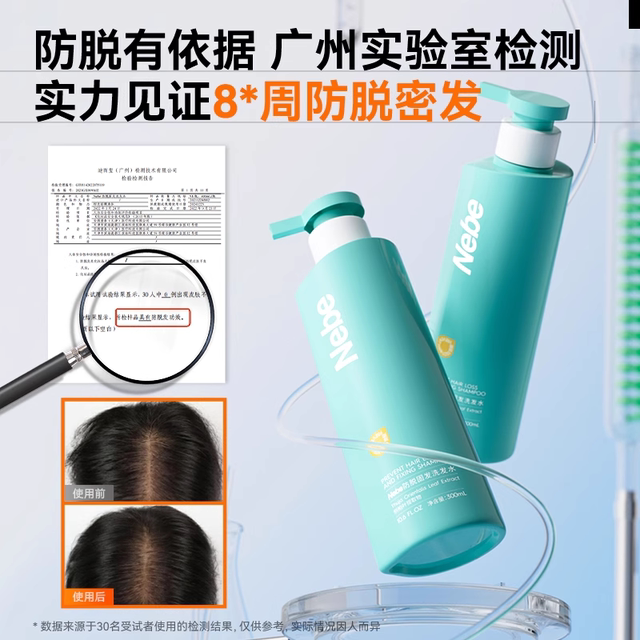 Nebe anti hair loss firming and oil controlling shampoo