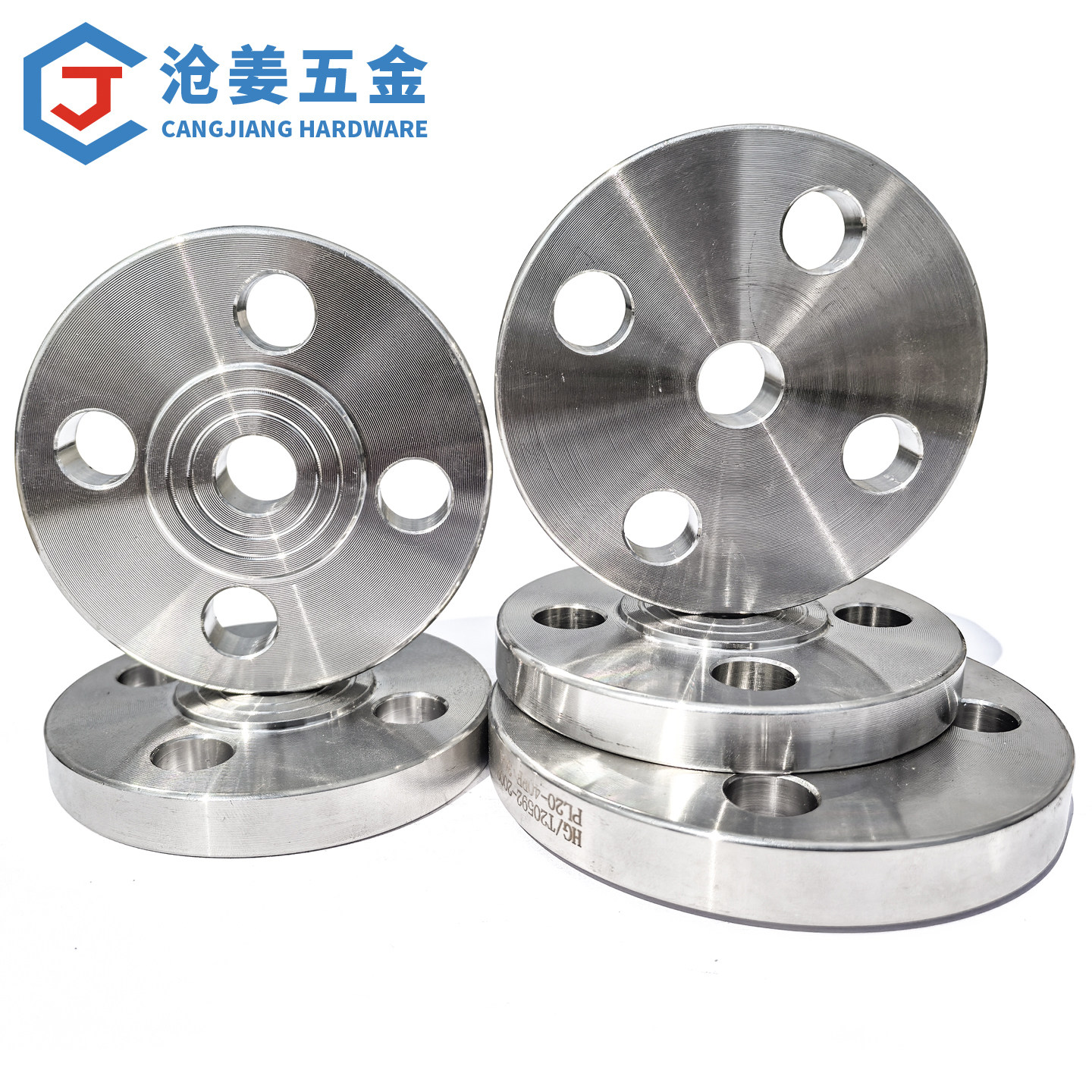 国标HG/T20592法兰盘304/316L不锈钢平焊PL法兰片PN6PN10PN25PN40 - 图2