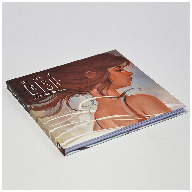 英文原版 荷兰插画家洛伊丝的艺术 The Art of Loish 画册画集 精装 数字艺术 Lois van Baarle 3Dtotal