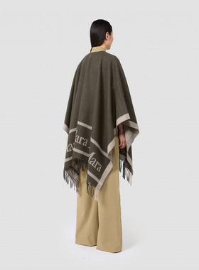 【礼物】MaxMara 26秋冬新品女装羊毛提花披肩4546076106