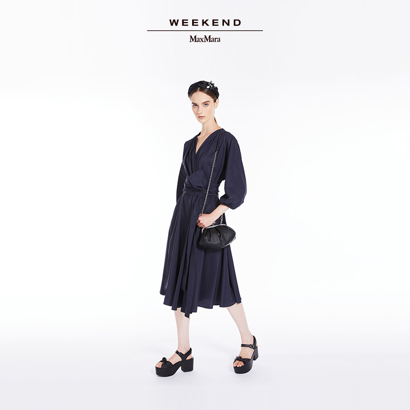 【季末甄选】Weekend MaxMara 女装连衣裙5226013906& - 图0