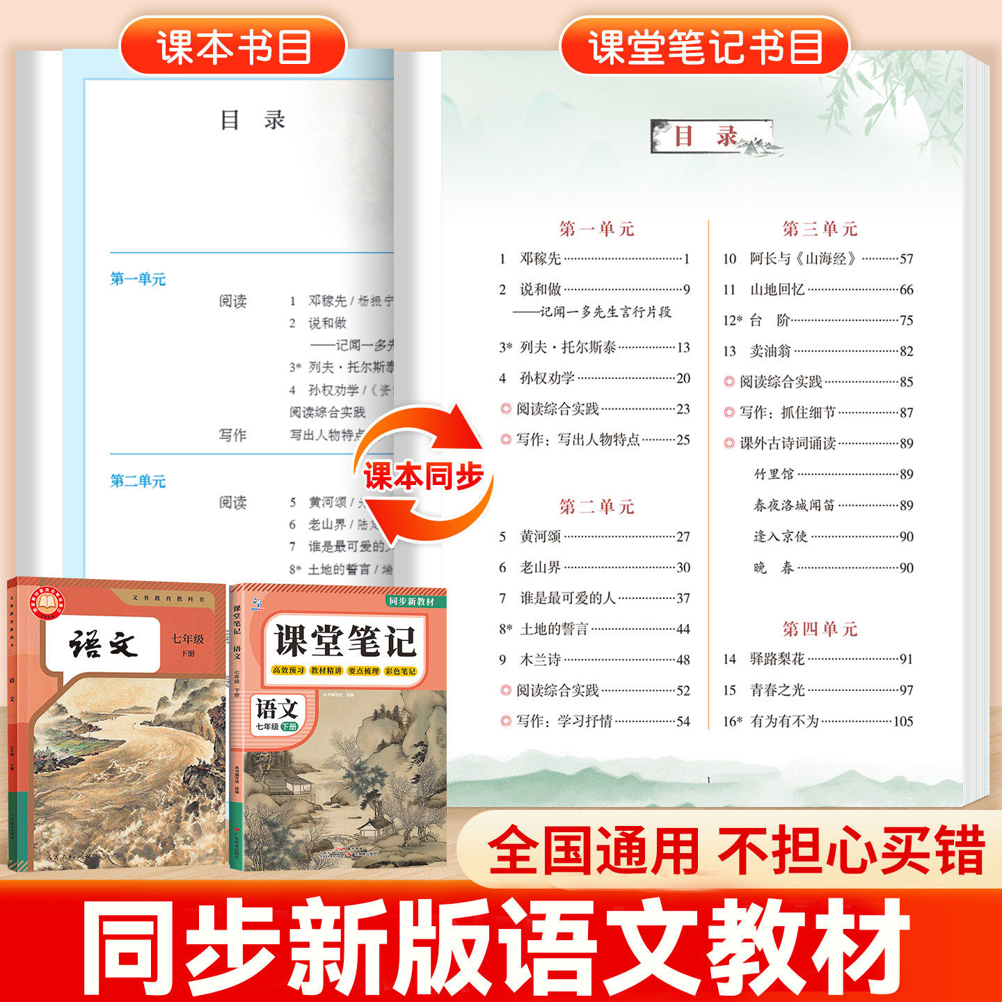 【正版】课堂笔记 语文数学英语 七八年级下册 同步新教材内容实用人教版中学教辅一课一讲同步解读正版课前预习复习资料书语数英,淘宝优惠券,粉丝福利购,淘宝优惠卷