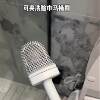 Clampable face towel toilet brush, household bathroom toilet cleaning brush, no punching, retractable handle toilet brush