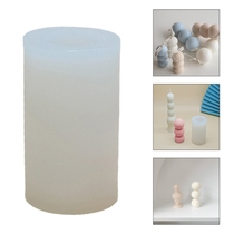 3D Round Ball Ball Scented Candle Silicone Mold Soap Plaster