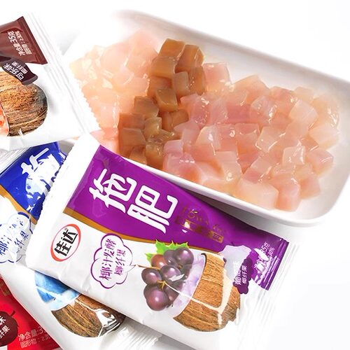 佳达拖肥托肥椰果肉椰果粒果冻80后经典怀旧零食品 - 图2
