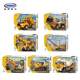Building blocks toy excavator crane engineering assembly educational children's car boy star castle model lifting series men's push