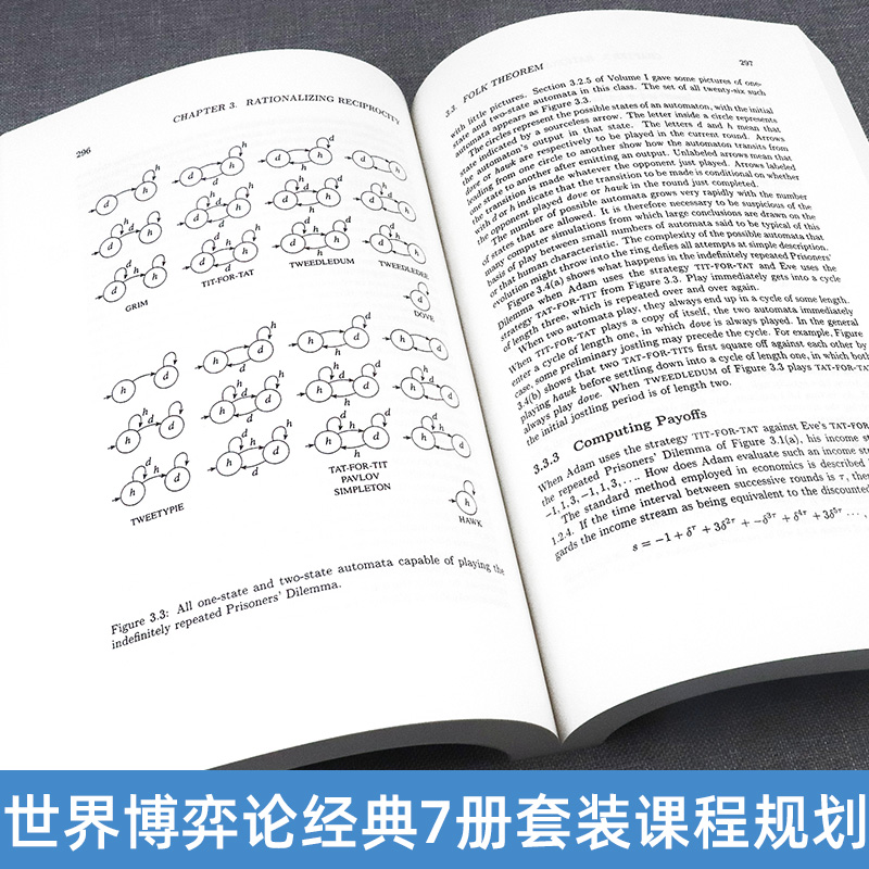 博弈论七册博弈论+博弈论与社会契约：公平博弈+博弈论教程+博弈信息与政治+博弈论与社会契约（第2卷）公正博弈+博弈学习理论-图1