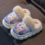 Детские тапочки, зимняя нескользящая удерживающая тепло милая детская обувь для принцессы