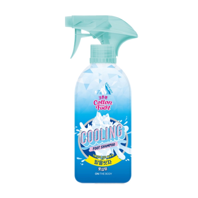 现货 韩国LG安宝笛洗脚喷雾足部清洁露沐浴露抑菌护理510ml - 图0