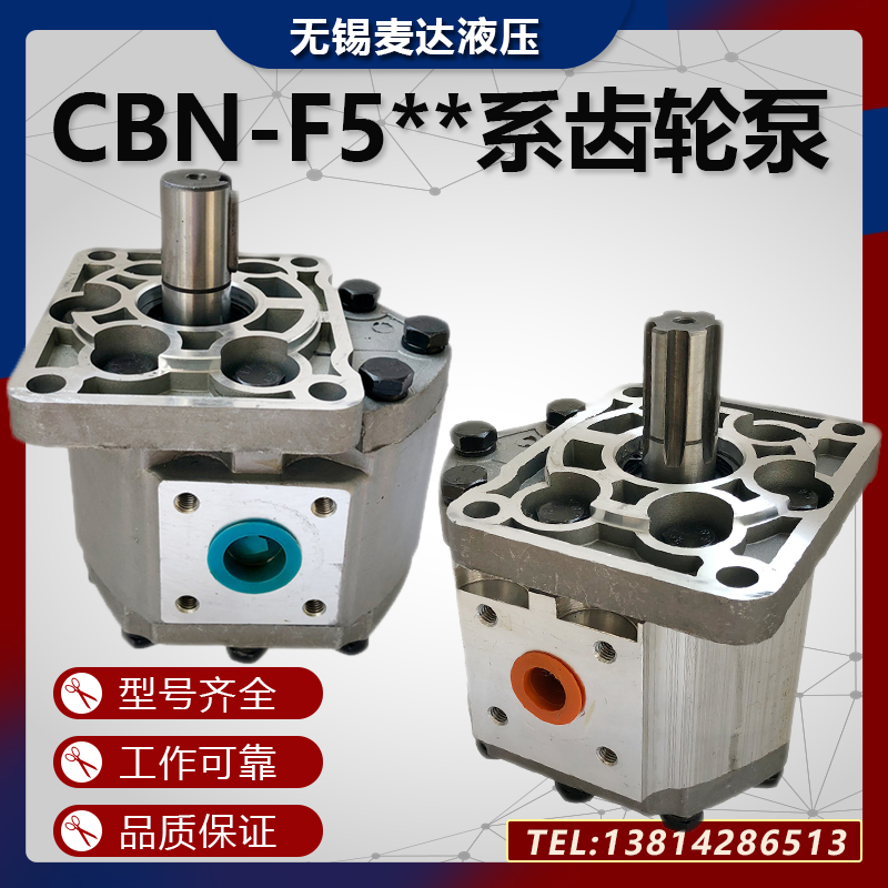 齿轮泵CBN-F532 CBN-F563 CBN-F525 CBN-F580 CBN-F550液压油泵 - 图0