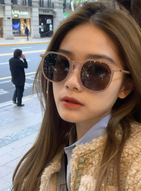 韩版大框潮大脸显瘦偏光网红墨镜