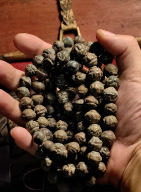 藏地明清三百年实修【利马铜佛珠法器108颗】稀物级别市价几万