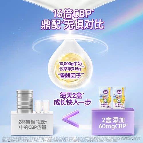 【新品上市】a2臻自高儿童成长牛奶125ml*4支社群专属 - 图1