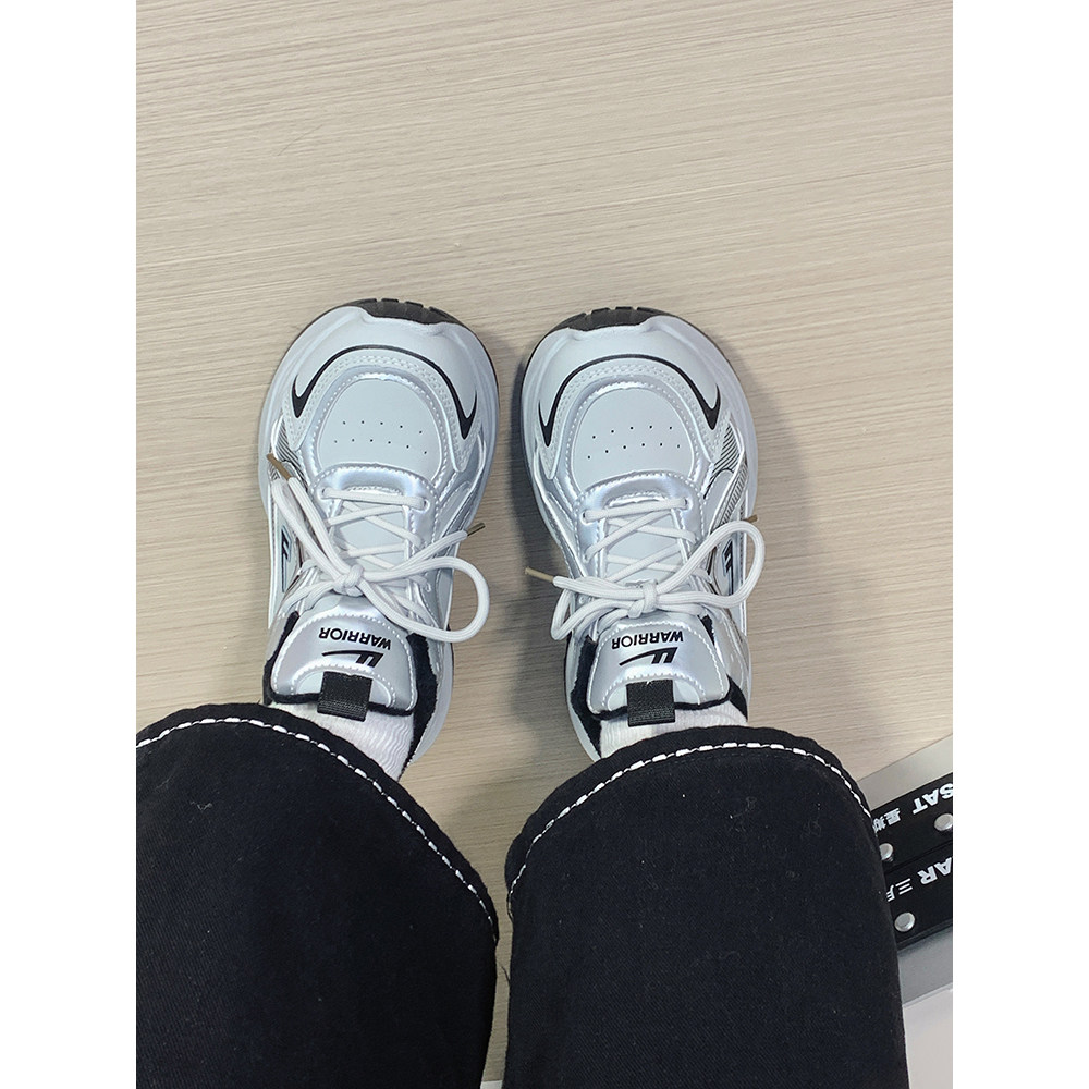 回力银灰老爹鞋女冬季2025新款百搭高级感加绒潮鞋运动情侣休闲鞋,淘宝优惠券,粉丝福利购,淘宝优惠卷