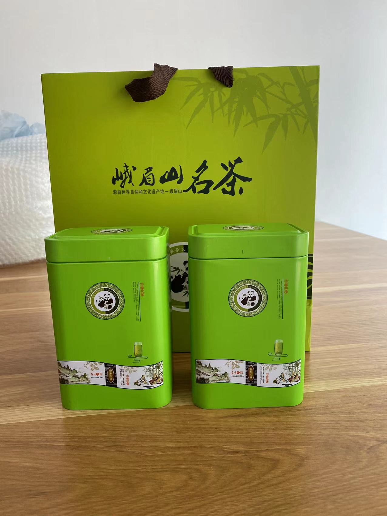 竹叶青茶叶旗舰店官方旗舰铁罐装特级茶叶绿茶高山云雾春茶湄新茶 - 图0